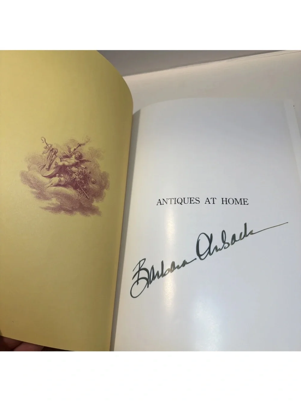 Signed Antiques at Home: Cherchezs Book of Collecting Decorating Barbara Ohrbach